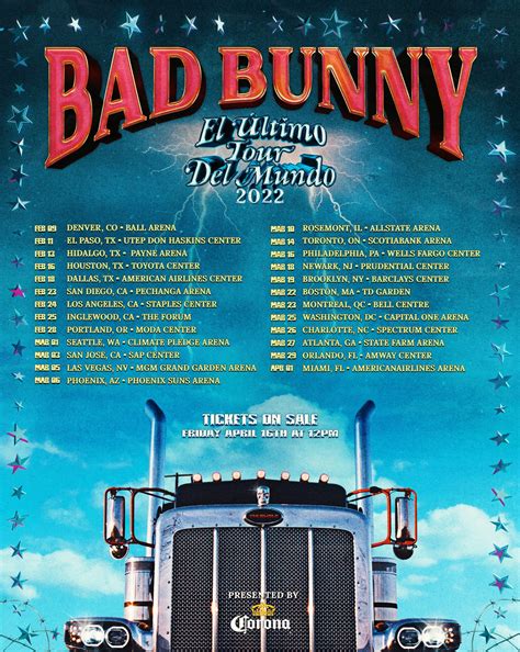 bad bunny tour